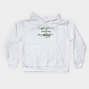 Lady Motherf*cking Nerve Kids Hoodie